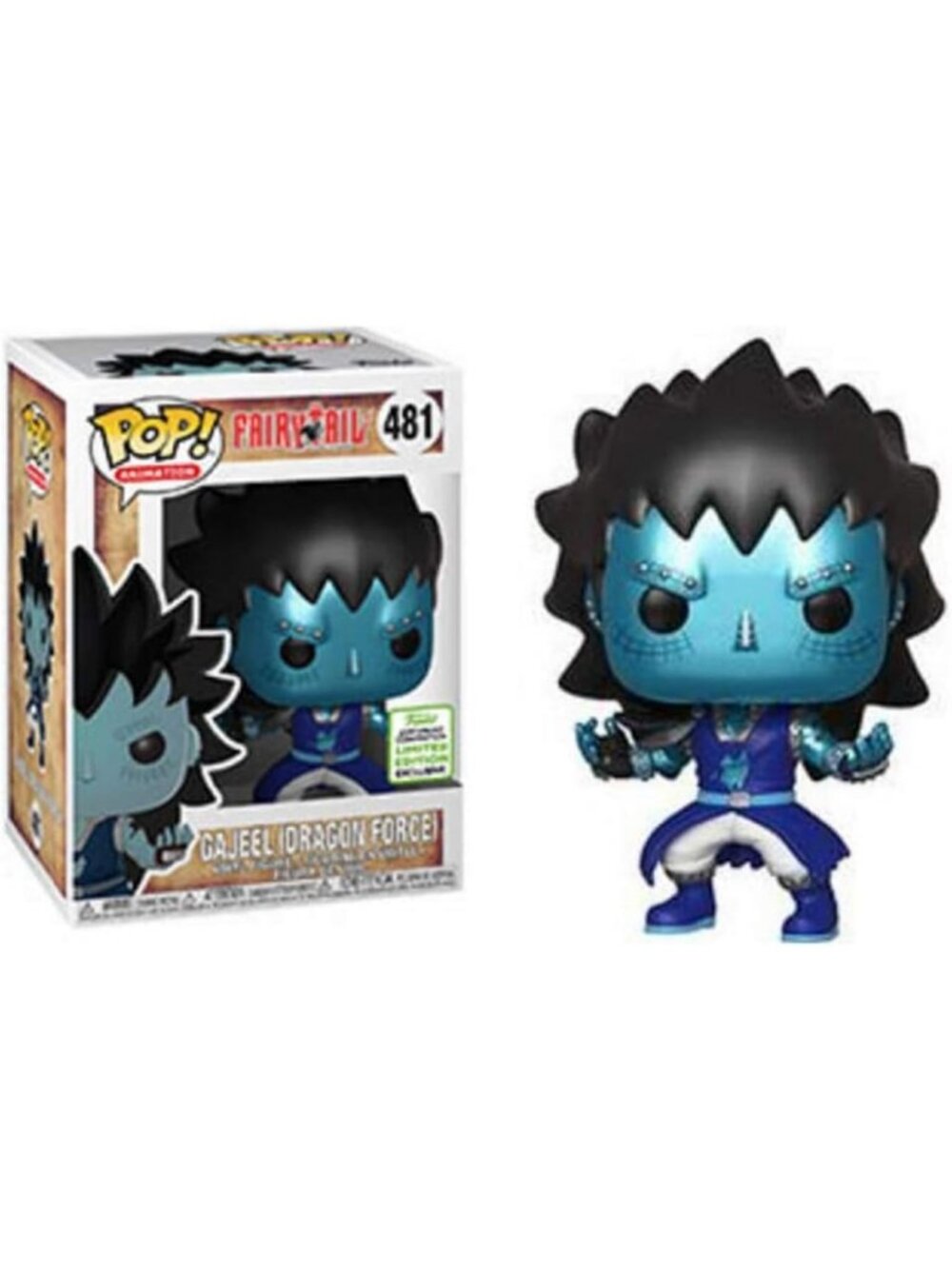 Exclusive Dragon Force Gajeel Funko Pop! Vinyl Figure - Limited Edition
